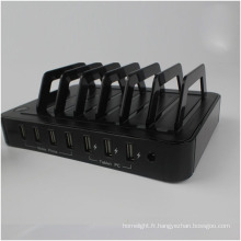 Chargeur USB multi-port 7 pour téléphone portable